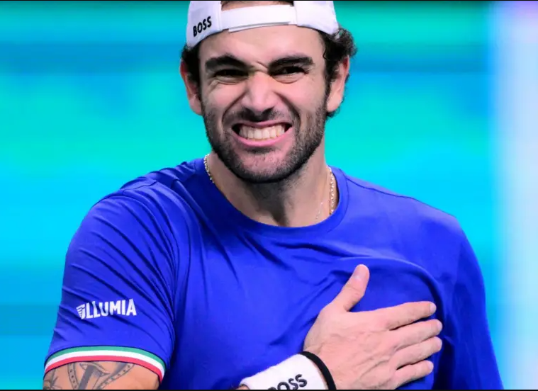 Berrettini Fires Italy to Brink of Third Straight Davis Cup Final
