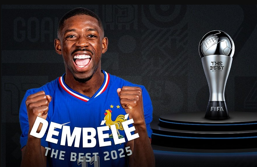 Ousmane Dembele Claims FIFA Best Crown After Stunning PSG Season Hampered by New Campaign Injuries