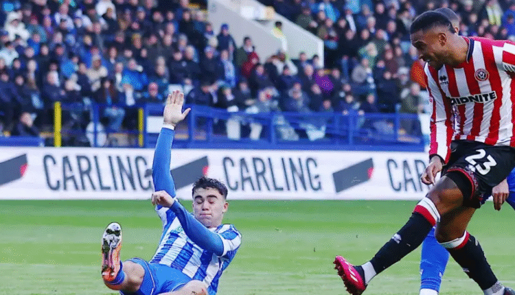 Campbell Fires Double as Blades Cruise to Derby Win, Wednesday Left in Crisis