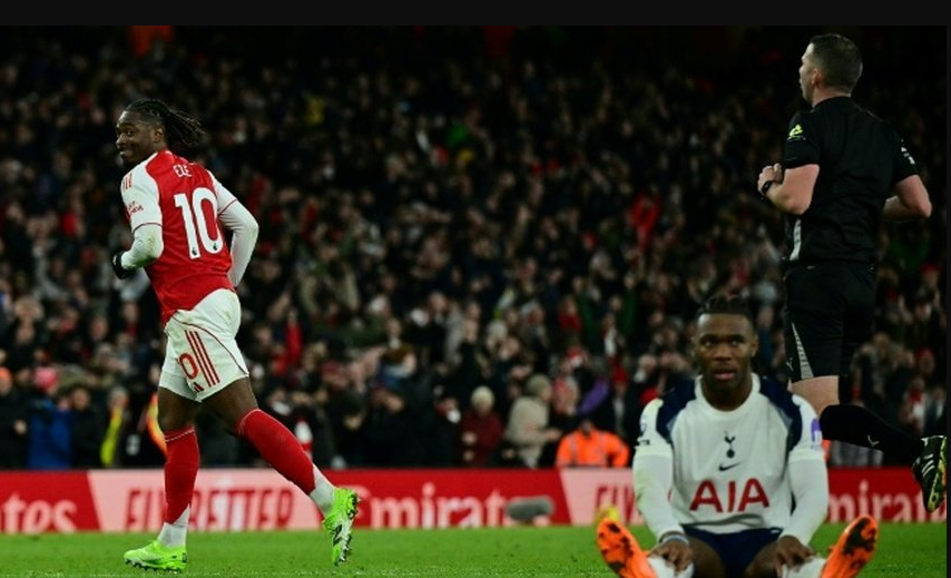 Eze Rips Spurs Apart as Arsenal Crush Rivals in North London Derby