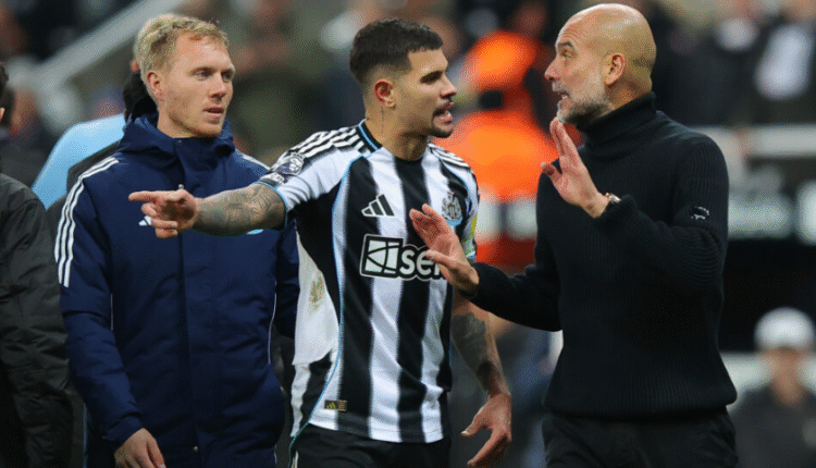 Guimaraes Hails "Fighting Mentality" as Newcastle Stun Man City at St James’ Park