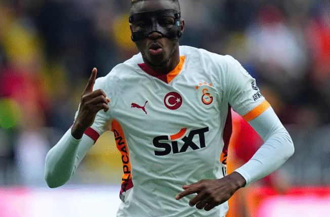 Osimhen: “My 2021 facial injury still affects how I eat”