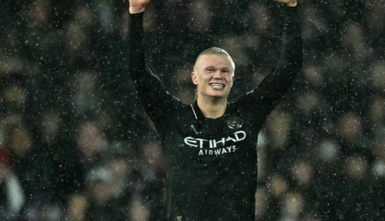 Haaland hits 100 as Man City edge Fulham in ridiculous 5-4 goalfest