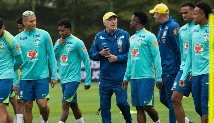 Ancelotti lays down tough line for Neymar: “If Vinicius is at 90%, I’ll pick someone else”