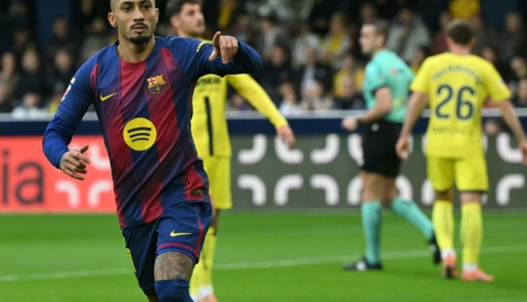 Barca's Raphinha and Yamal Strike as Ten-Man Villarreal is Beaten to Maintain Title Charge