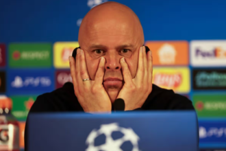 SLOT SACK FEARS! Carragher issues brutal verdict as Liverpool crash to 14th defeat