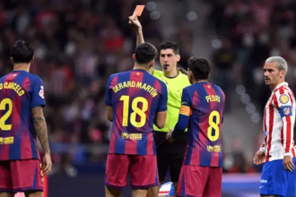 ‘We Feel Ashamed!’ Furious Atletico CEO Blasts ‘Shameful’ VAR After Barca Red Card Overturned