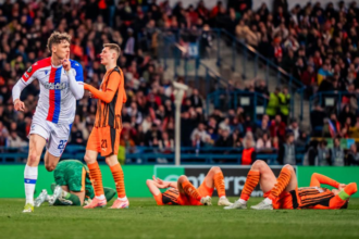 'A GREAT PLACE TO BE' STRAND LARSEN REVELS IN PALACE MOMENTUM AS EUROPEAN FINAL NEARS